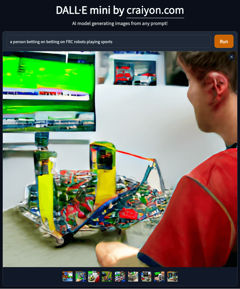 Degenerate FRC robotics